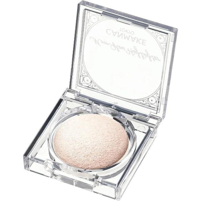 CANMAKE Moon Glow Highlighter – Baked Powder Highlighter, 3.7 g