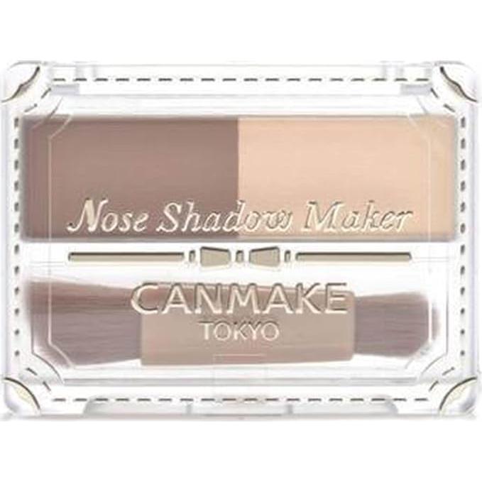 CANMAKE Nose Shadow Maker – Nose Contour & Highlighter Duo, 2.7 g [With Alcohol]