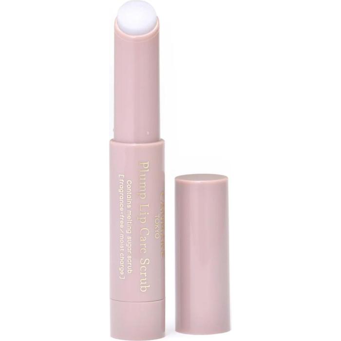CANMAKE Plump Lip Care Scrub – Moisturising Sugar Lip Scrub, 2.7 g [Alcohol-free]