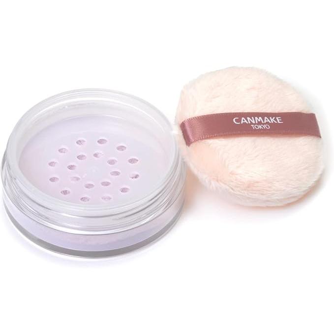CANMAKE Silky Loose Moist Powder SPF23 PA++ – Hydrating Setting Powder, 6g