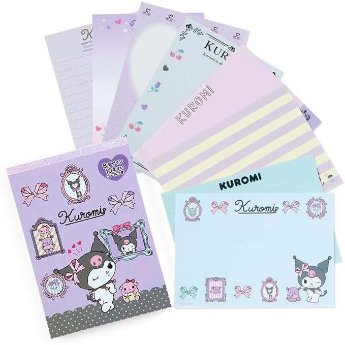 [CHARACTER OPTIONS] Sanrio Characters Memo Pad – Cute Japanese Stationery, 8 Designs, With Stickers
