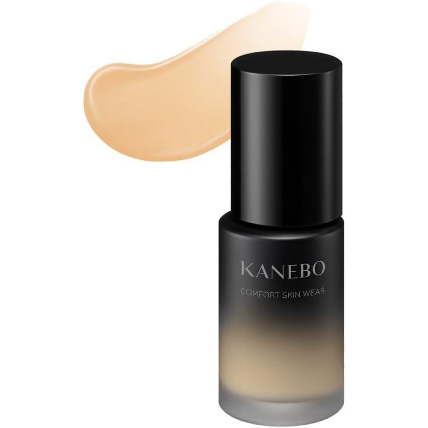 KANEBO Comfort Skin Wear Foundation SPF20–26 PA++/PA+++ – Bright Natural Finish, 8 Shades, 30ml [With alcohol]