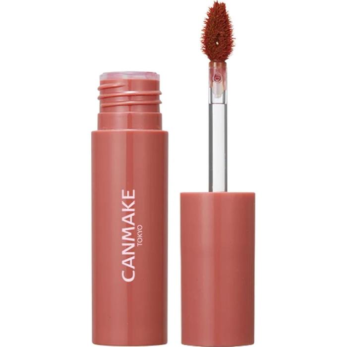 Canmake Glass Tint Syrup – Glossy, Sheer, and Plump Lip Tint 3g [Alcohol-free]