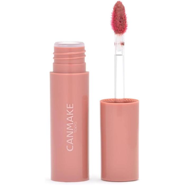 Canmake Glass Tint Syrup – Glossy, Sheer, and Plump Lip Tint 3g [Alcohol-free]