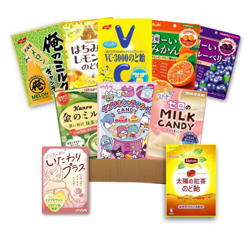 CANDY BOX – a box with Japanese candies M size