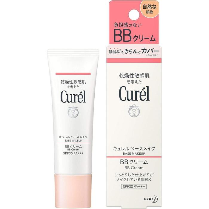 Curel BB Cream – Bright / Natural, 35g[Alcohol-free]