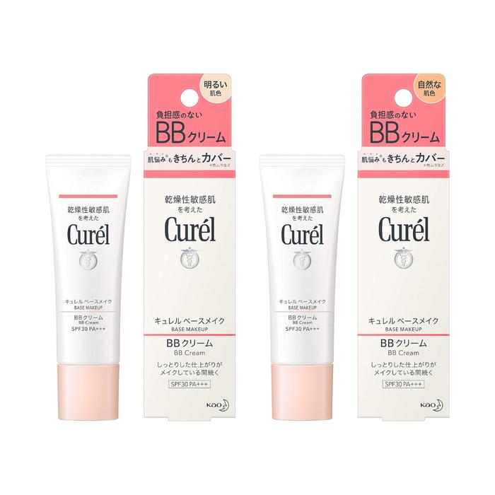 Curel BB Cream – Bright / Natural, 35g[Alcohol-free]