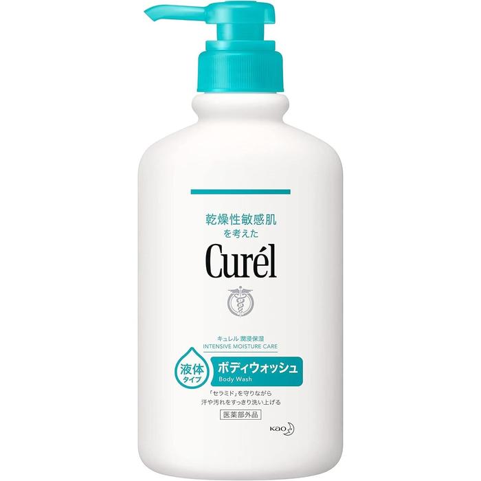 Curel Body Wash Pump – For Dry Sensitive Skin with Ceramide Care 420ml [With alcohol]