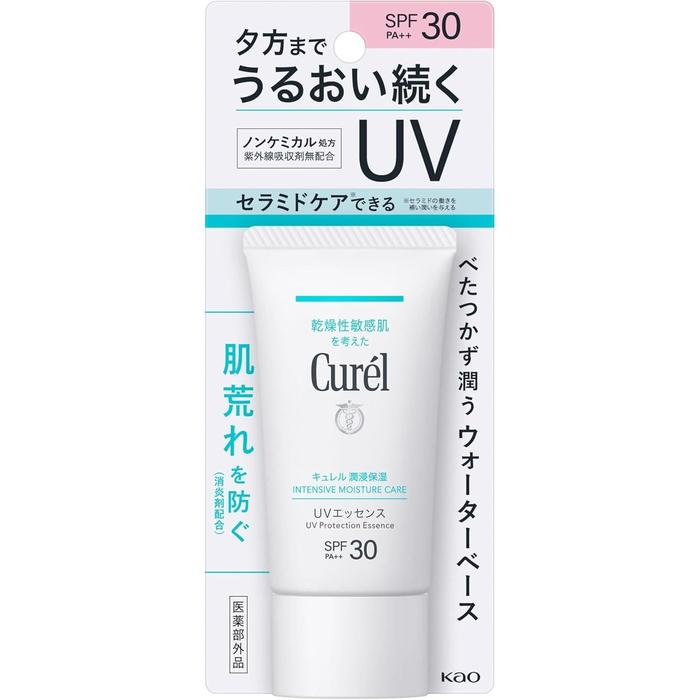 Curel Intensive Moisture UV Essence Cream – SPF30 PA++ 50g [Alcohol-free]