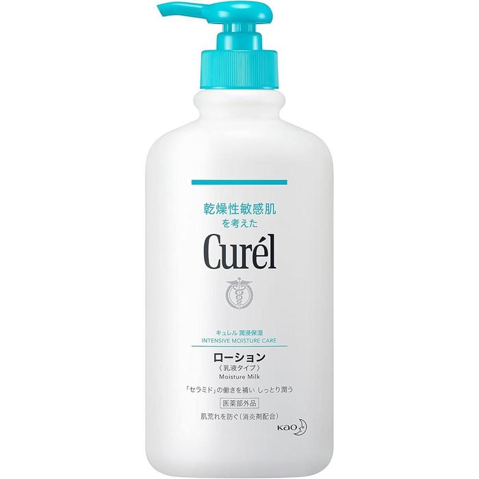 Curel Moisture Lotion – Ceramide Care for Dry & Sensitive Skin [Alcohol-free] (220ml / 410ml / 615ml)