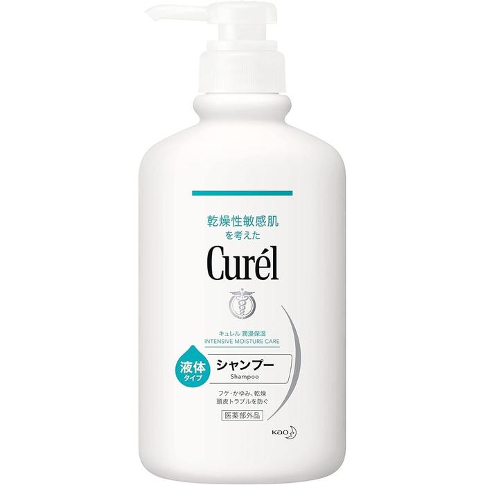 Curel Shampoo – Anti-Dandruff & Itchy Scalp Care, 420ml (With Alcohol)