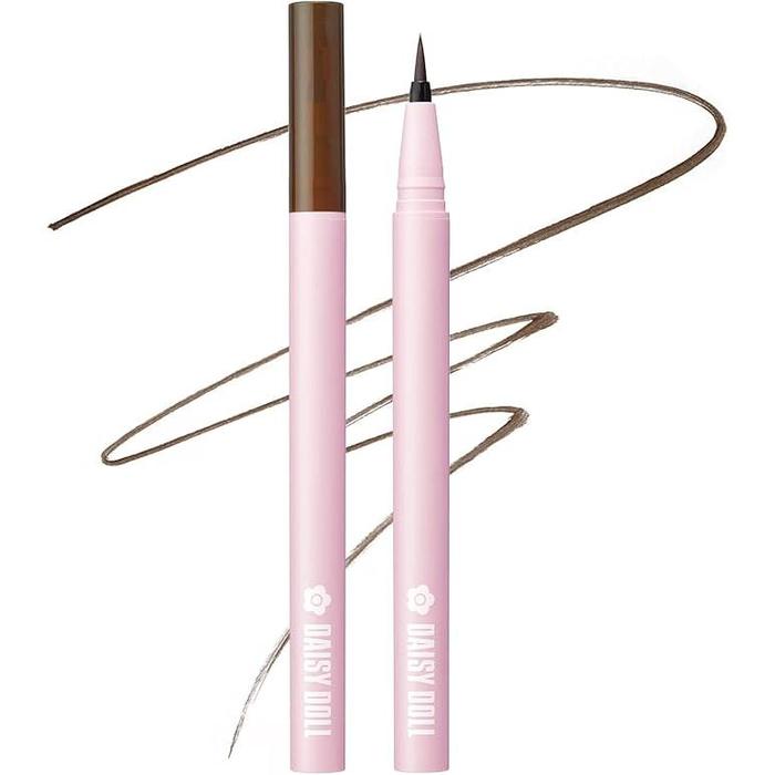 DAISY DOLL by MARY QUANT Long Lasting Eyeliner – Ultra Fine 0.15 mm Brush, Quick-Drying, Hot-Water Removal [With alcohol]