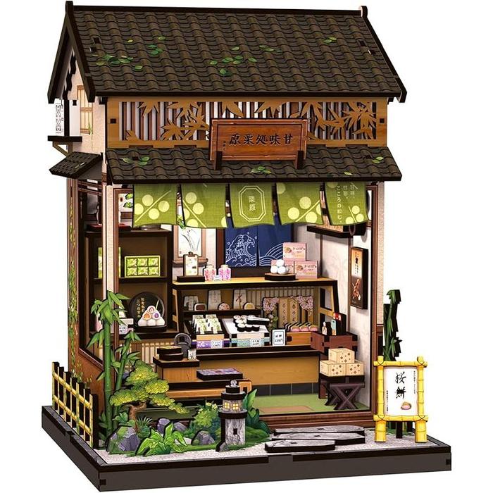 DIY BookNook Series – Japanese Themed 3D Wooden Miniature Kits
