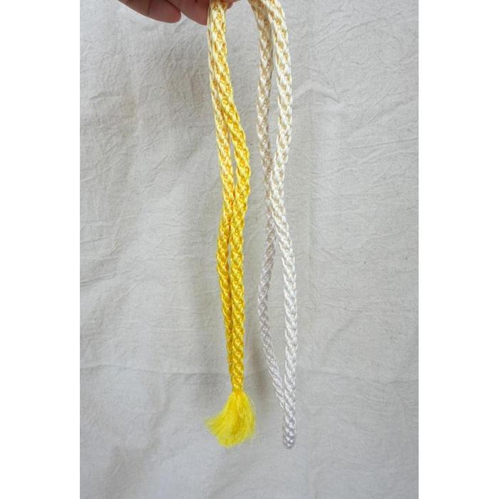 Vintage Handmade Braided Kumihimo Cords – Obijime
