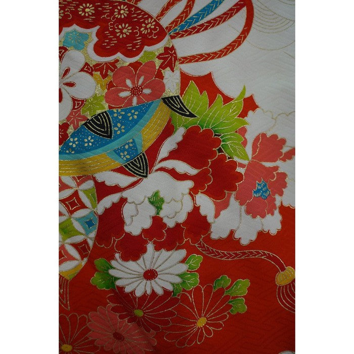 Vintage kimono dziecięce na wzrost 92-102cm