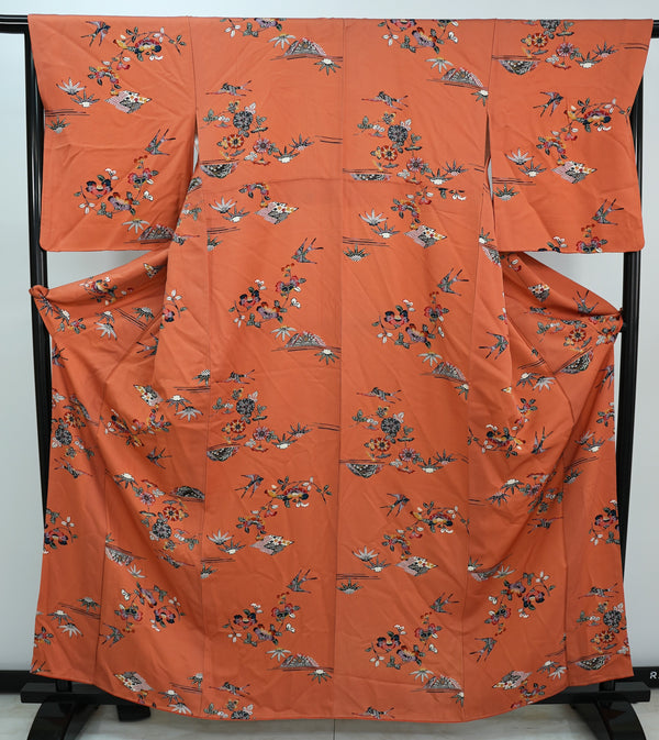 Vintage kimono kosode na wzrost 161-171cm