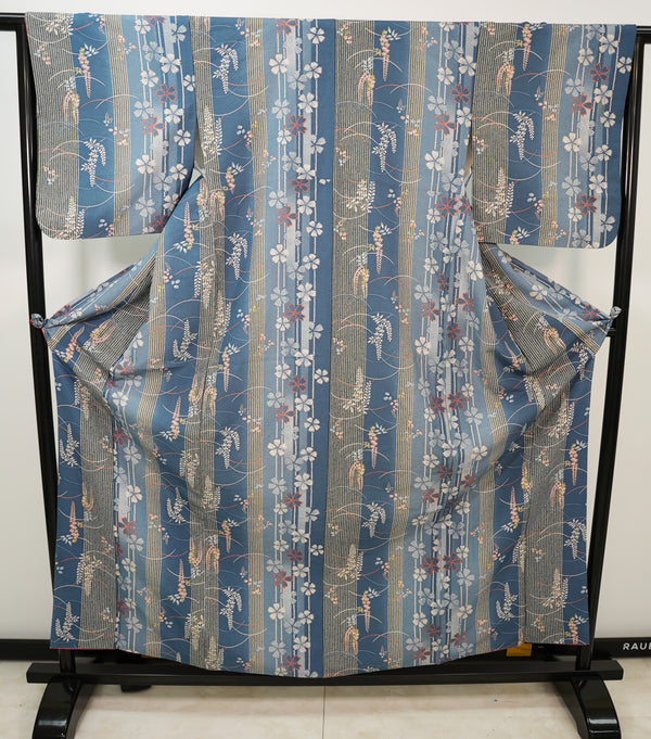 Vintage kimono kosode na wzrost 160-170cm