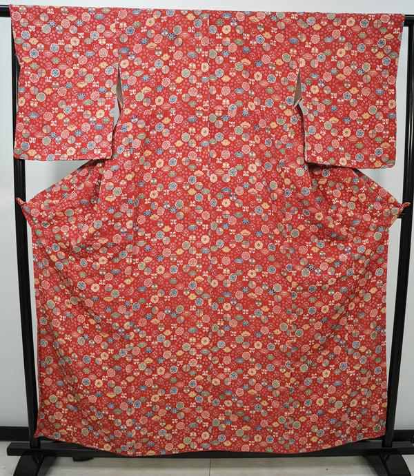 Vintage kimono kosode na wzrost 160-170cm