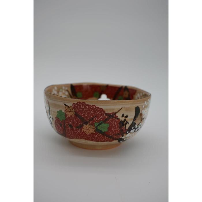 VINTAGE CERAMIC BOWL- KYOMIZU YAKI
