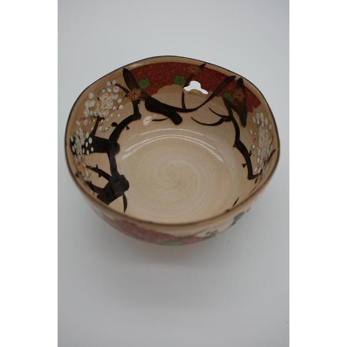 VINTAGE CERAMIC BOWL- KYOMIZU YAKI