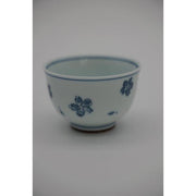 VINTAGE PORCELAIN SOMETSUKE YUNOMI TEA CUP