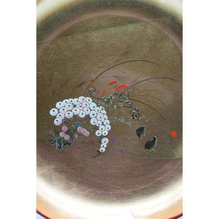 VINTAGE- HAKUICHI – Japanese Gold Leaf Decorative Tray (Kanazawa Craft)