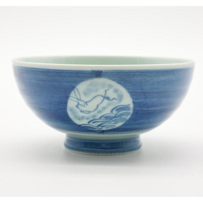 VINTAGE - Arita Ware Rice Bowl Set x5– Sometsuke Karakusa Porcelain