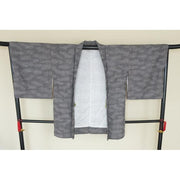 Vintage Haori – Subtle Leaf Pattern, Universal Size