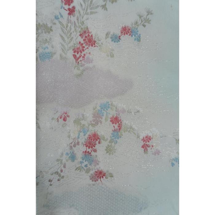 Vintage Haori – Pastel Floral Cloud Pattern, Universal Size