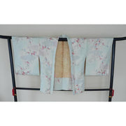 Vintage Haori – Pastel Floral Cloud Pattern, Universal Size