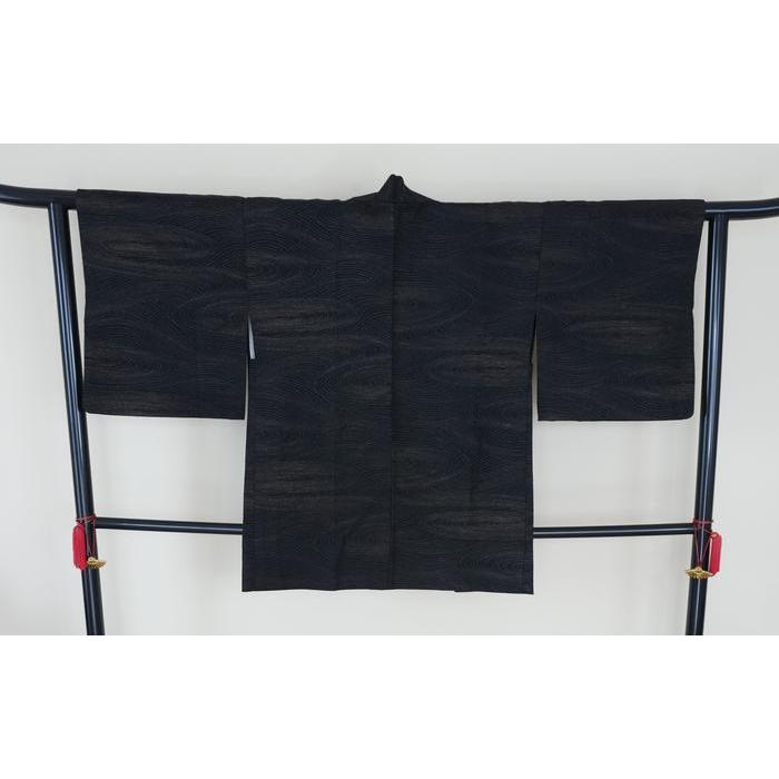 Vintage Haori – Abstract Water Wave Pattern, Universal Size
