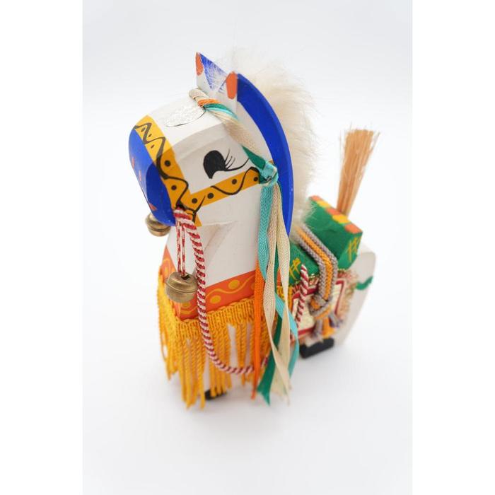 VINTAGE - Japanese Yawatauma Wooden Horse Figurine – Aomori Folk Craft
