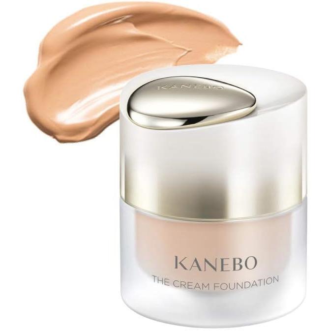 KANEBO The Cream Foundation SPF10–15 PA++ – Luxurious High-Coverage Cream Foundation, 6 Shades, 30ml [Alcohol-free]