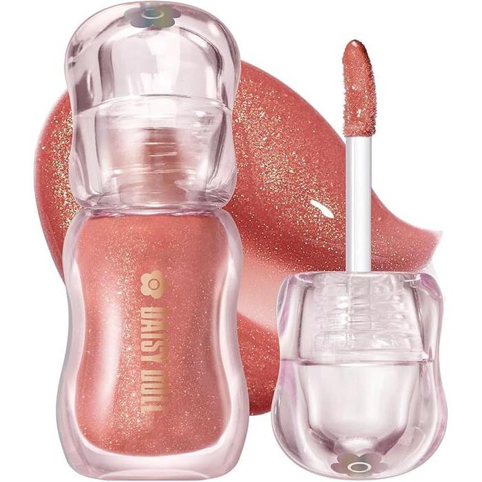 Daisy Doll by MARY QUANT – Jewelry Syrup Gloss Lip (Glossy, Glitter, Moisturising Lip Gloss) [Alcohol-free]
