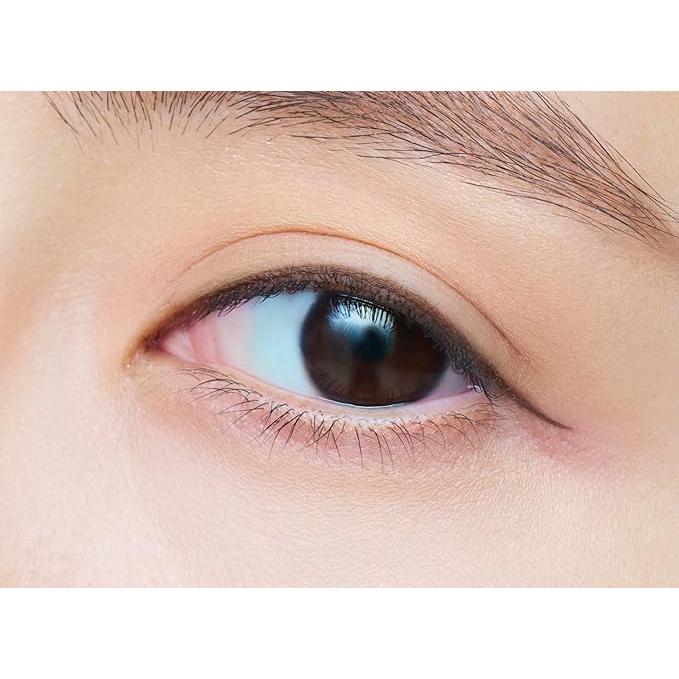 DejaVu Rustin Fine Contact Eyeliner – Ultra Fine Cream Pencil (Color: Dark Brown) [Alcohol-Free]