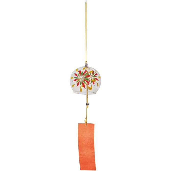 Edo Glass Wind Chime – Fireworks Design