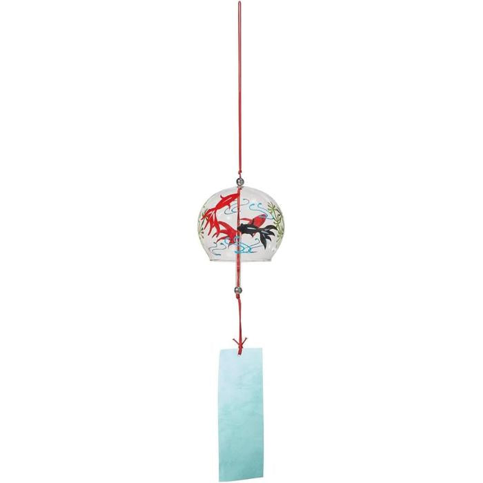 Edo Glass Wind Chime – Goldfish Design