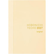 [English] Hobonichi Techo 2027 A6 – Original / Planner Arts&Science