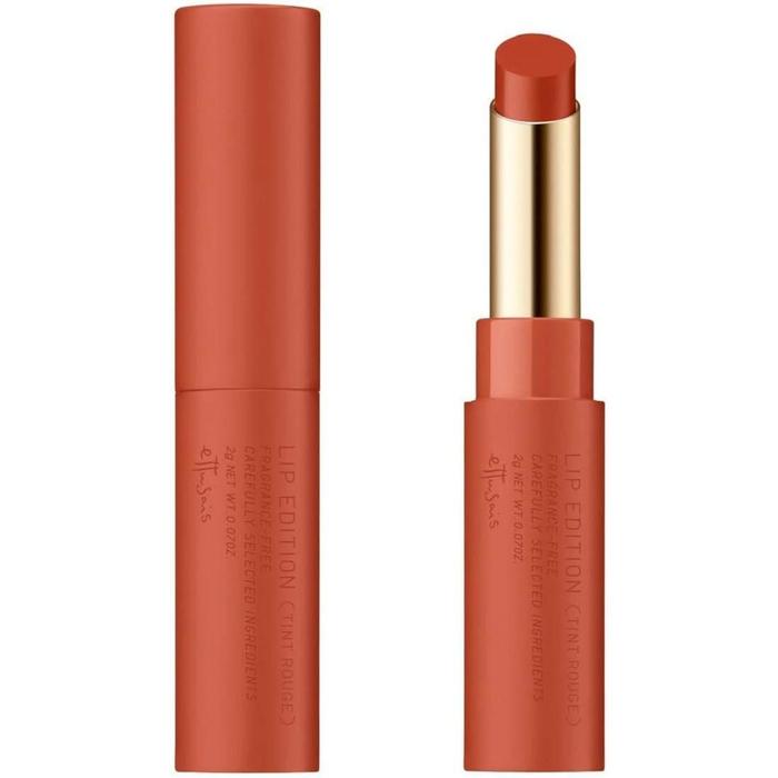 Ettusais Lip Edition Tint Rouge Lipstick – Natural, Long-Lasting Color, 2g [Alcohol-Free]