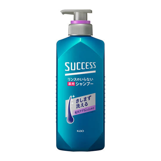 SUCCESS Rinse Free Medicated Shampoo - Shampoo for men with eucalyptus 400ml [With alcohol]