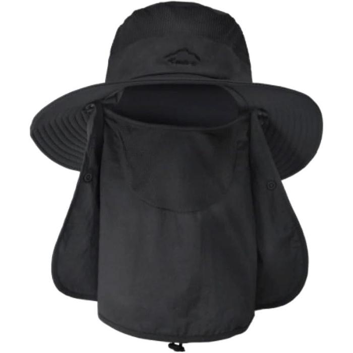 FREESE Safari Hat – 3-in-1 UV Protection, Cooling & Mask, Lightweight and Foldable