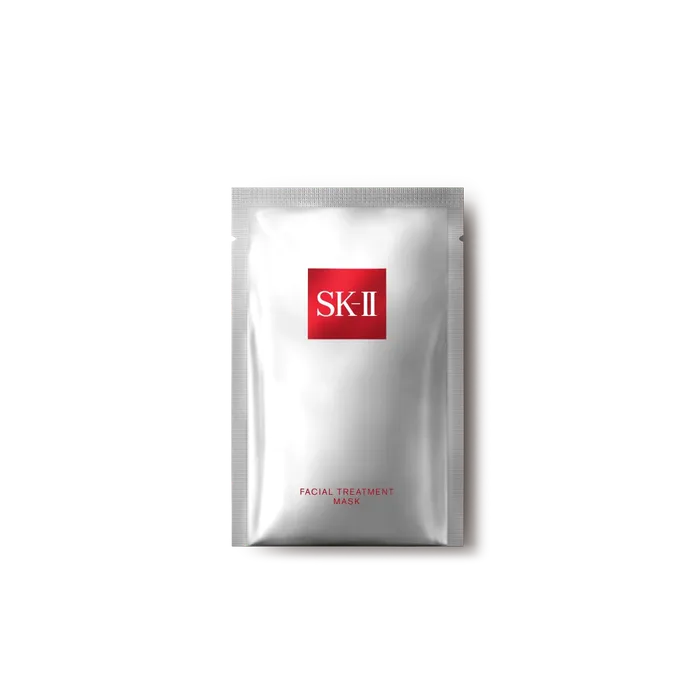 SK-II Facial Treatment Mask (6 Sheets / 10 Sheets) – Intensive Moisturizing Facial Mask with Pitera™ | Hydrating, Brightening & Soothing Sheet Mask,［Alcohol-Free］