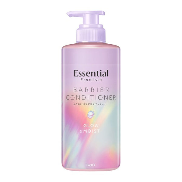 Essential Premium Barrier Conditioner Glow & Moist - Moisturizing and shiny hair conditioner 450ml [Alcohol-free]