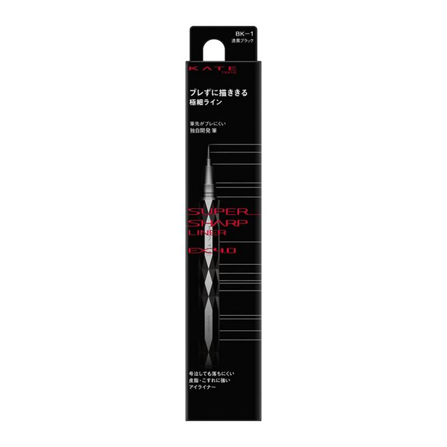 KATE Super Sharp Liner EX4.0 – Ultra-Fine Liquid Eyeliner for Precise, Long-Lasting Definition [Alcohol-free]