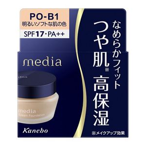 Kanebo Media Cream Foundation – Flawless Coverage and Radiance 25g [No Alcohol]