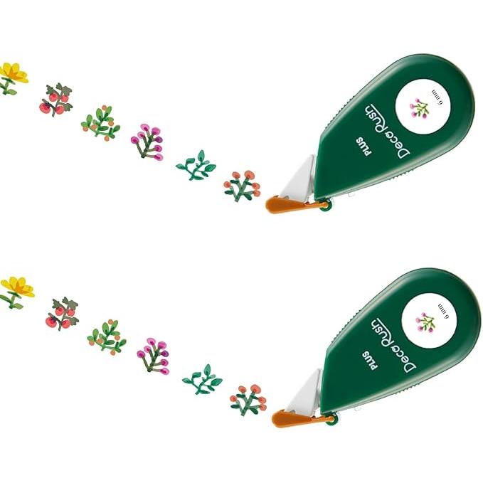 PLUS Decorush Dekorationsband – 6 mm × 4 m, Set von 2, 12 Designs
