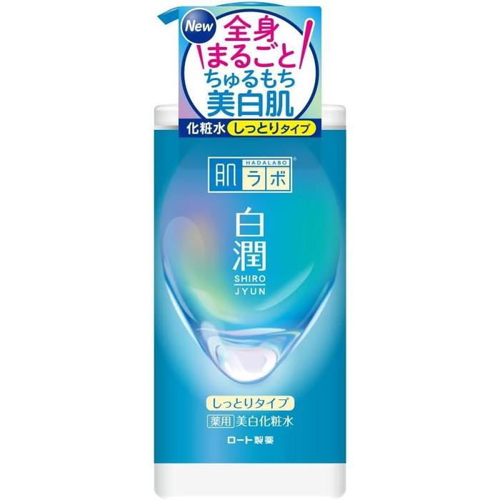 Hada Labo Shirojyun - Medicated Whitening Lotion Moist Type Pump 400ml [Alcohol-free]
