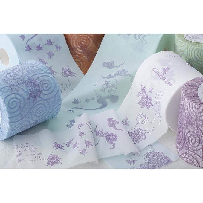 Hamisho Premium Japanese Toilet Paper – Luxury 2-Ply Pure Pulp Roll Wrapped in Tosa Washi