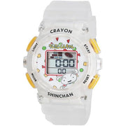 J-AXIS Crayon Shin-chan Digital Watch – Clear Unisex Character Watch CH3C0001