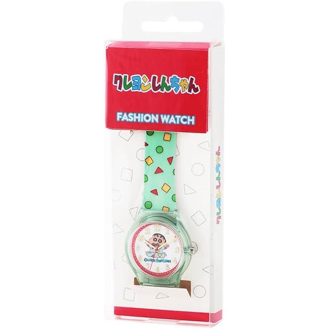 J-AXIS Crayon Shin-chan Pajama Clear Case Analog Watch – Green CH2D0002-GR
